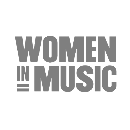 Women in Music text Logo
