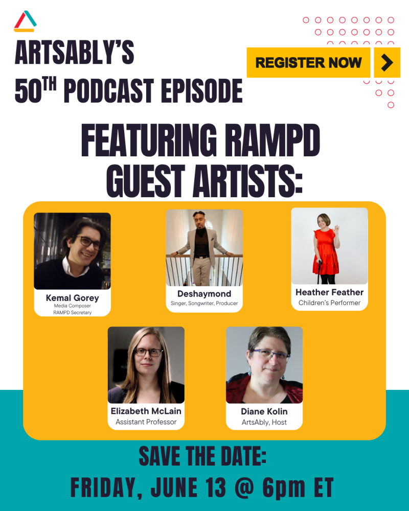 ArtsAbly Celebrates 50th Podcast Episode - 