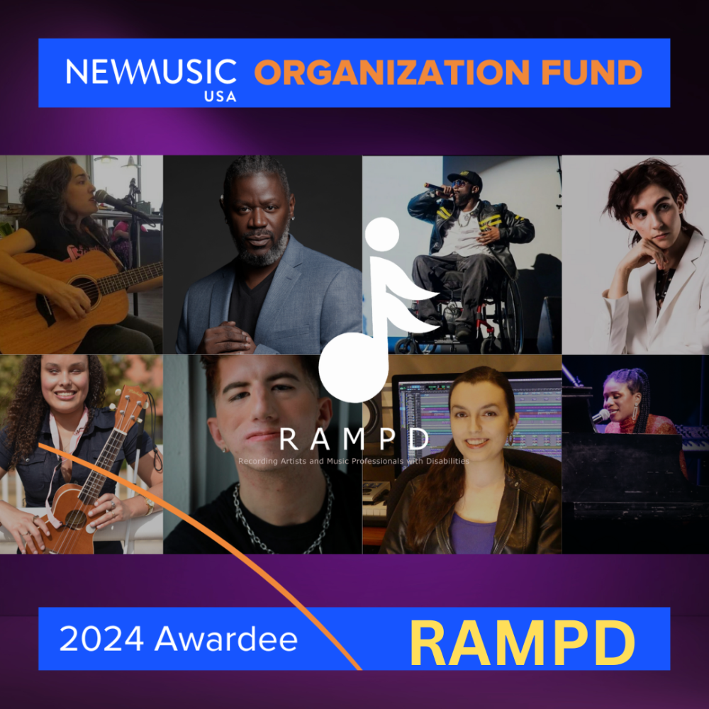 RAMPD Chosen as 2024 New Music USA Organization Fund!