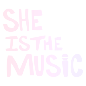 she is the music logo